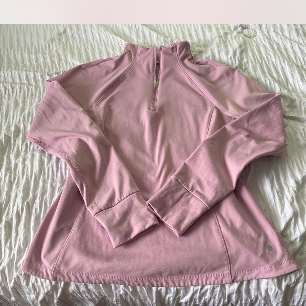Apana Pink Long Sleeve Relaxed Sweatshirt